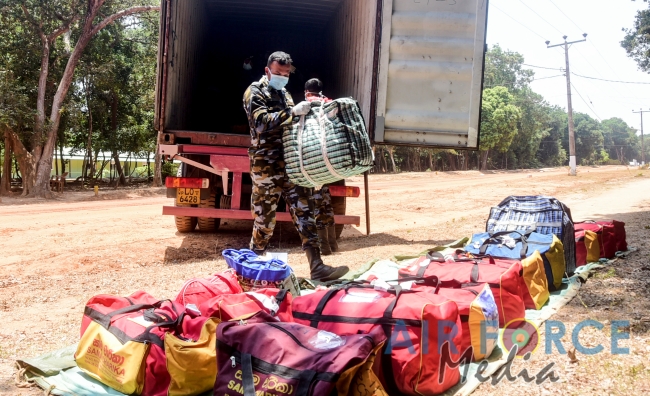 SLAF Continues to Provide Quarantine Facilities to 580 Passengers Returning to the Island