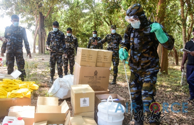 SLAF Continues to Provide Quarantine Facilities to 580 Passengers Returning to the Island