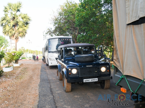 203 Returnees Released from SLAF Quarantine Centre at Mullaittivu