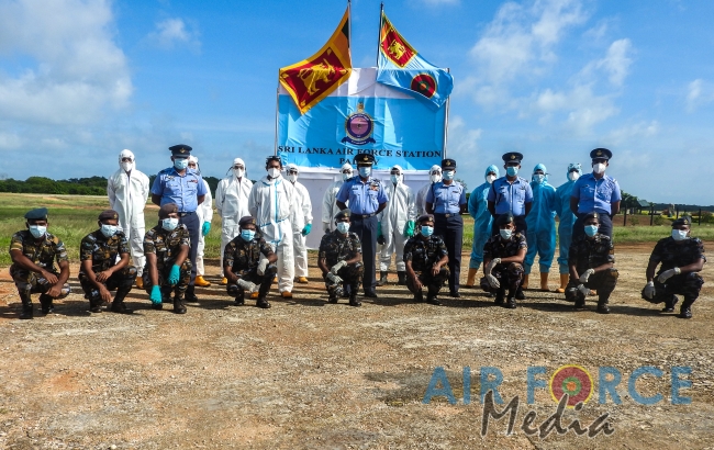 76 Civilians Quarantined at the SLAF Quarantine Centres Leave for Homes