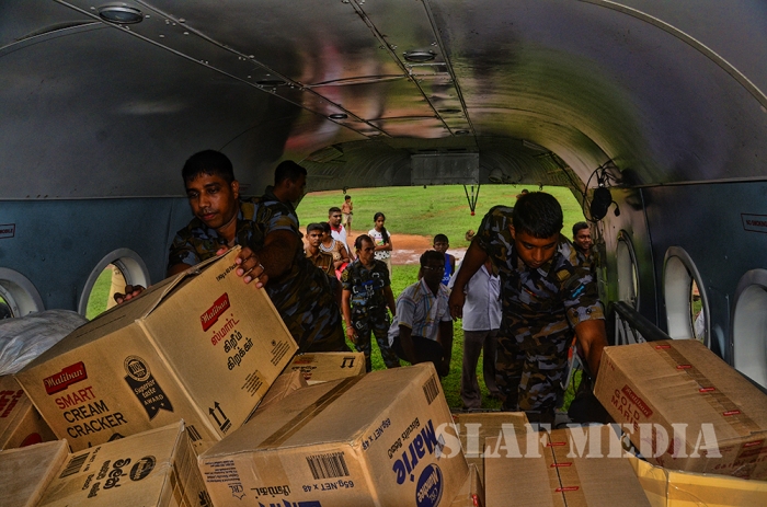 SLAF Flood Relief Operations on 21 May 2016