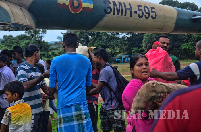 SLAF Flood Relief Operations on 21 May 2016