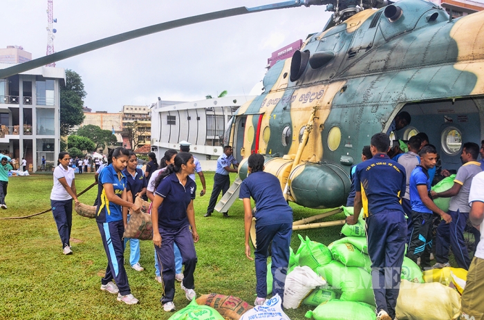 SLAF Flood Relief Operations on 21 May 2016