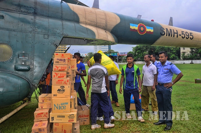SLAF Flood Relief Operations on 21 May 2016