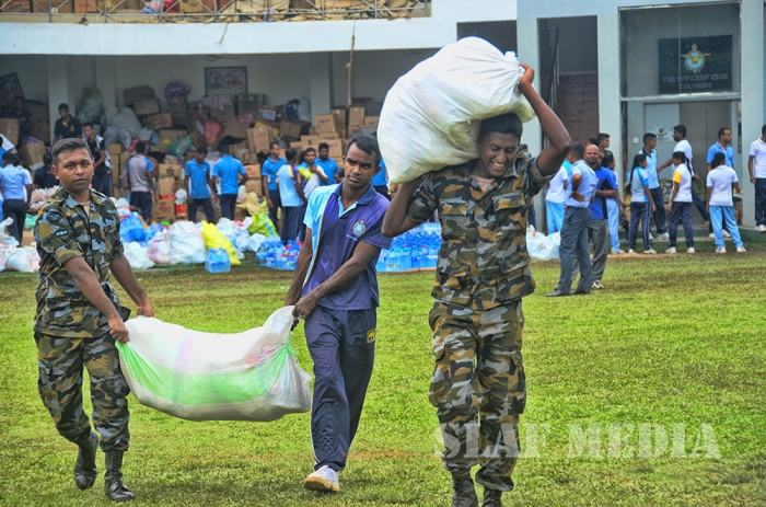 SLAF Flood Relief Operations on 21 May 2016