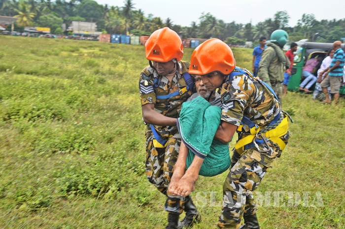 SLAF Flood Relief Operations on 21 May 2016