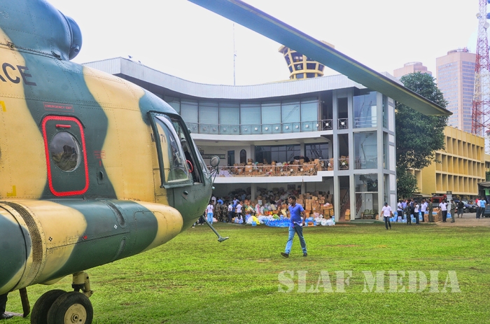 SLAF Flood Relief Operations on 21 May 2016