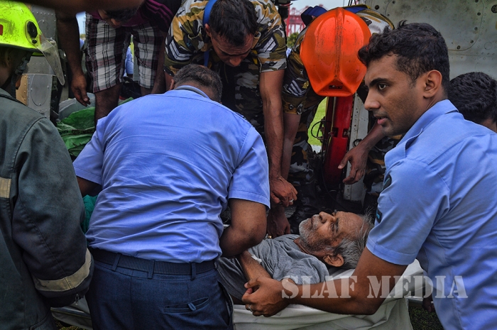 SLAF Flood Relief Operations on 21 May 2016