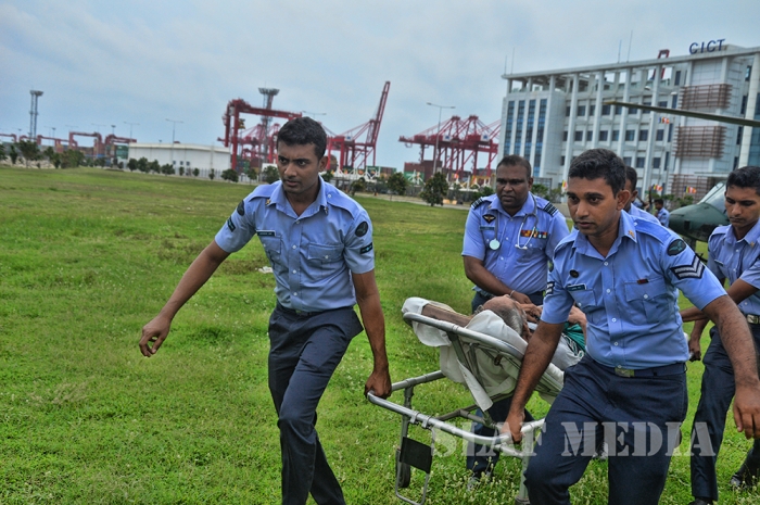 SLAF Flood Relief Operations on 21 May 2016
