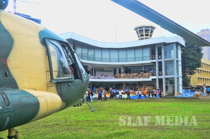 SLAF Flood Relief Operations on 21 May 2016