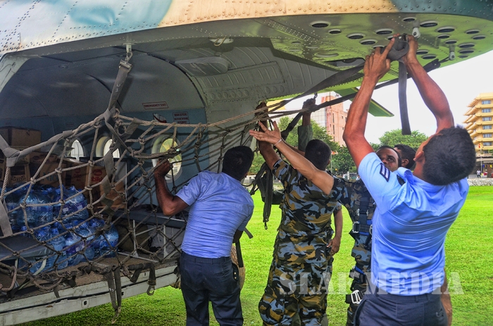 SLAF Flood Relief Operations on 21 May 2016