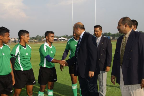 SLAF Kick-off at its First International Rugby Ground