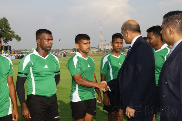 SLAF Kick-off at its First International Rugby Ground