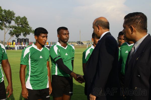 SLAF Kick-off at its First International Rugby Ground