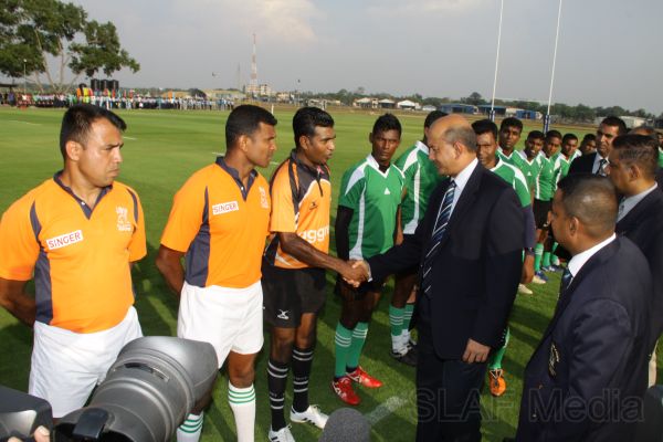 SLAF Kick-off at its First International Rugby Ground