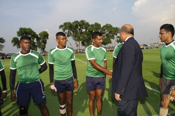 SLAF Kick-off at its First International Rugby Ground
