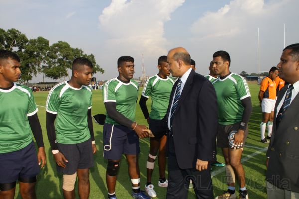 SLAF Kick-off at its First International Rugby Ground