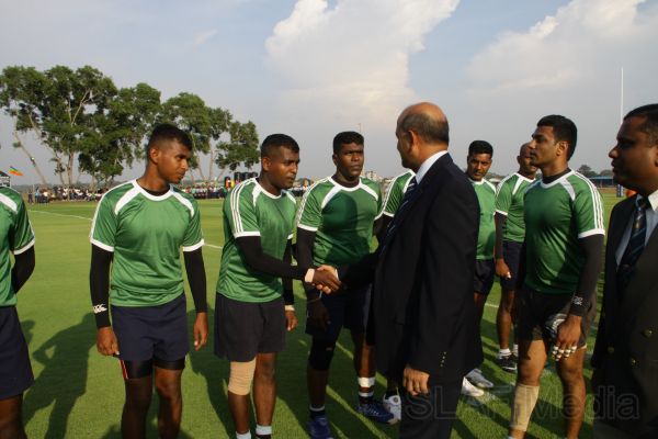 SLAF Kick-off at its First International Rugby Ground