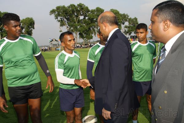 SLAF Kick-off at its First International Rugby Ground