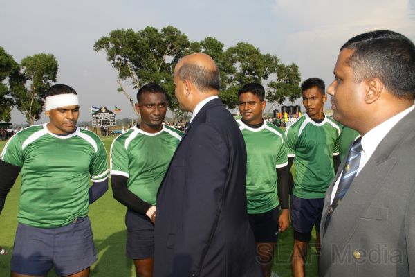 SLAF Kick-off at its First International Rugby Ground