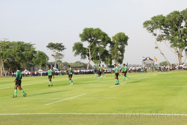 SLAF Kick-off at its First International Rugby Ground