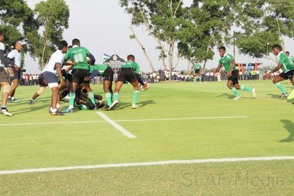 SLAF Kick-off at its First International Rugby Ground