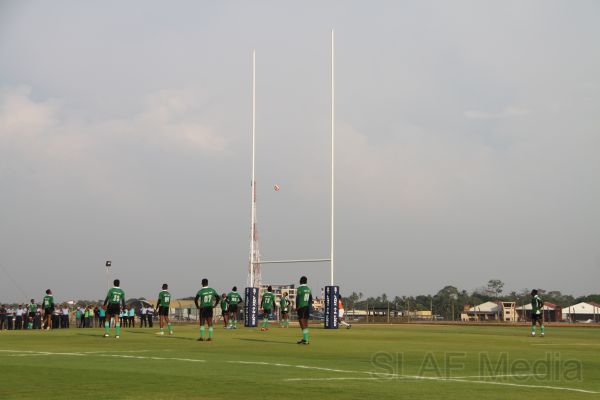SLAF Kick-off at its First International Rugby Ground