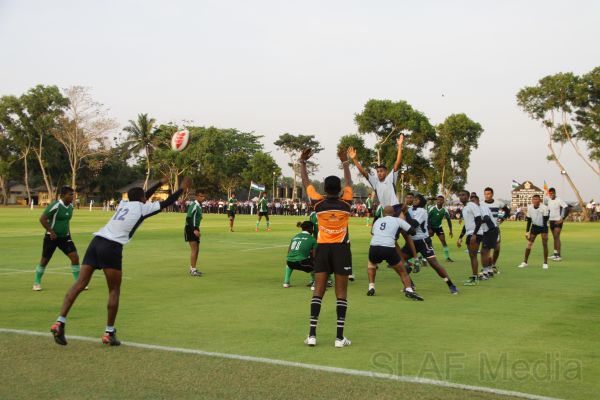SLAF Kick-off at its First International Rugby Ground