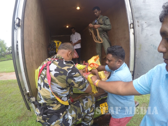 SLAF Continues Relief Operations -19 May 16