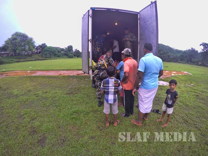 SLAF Continues Relief Operations -19 May 16