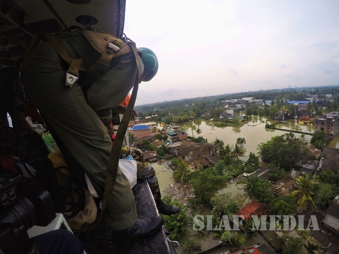 SLAF Continues Relief Operations -19 May 16