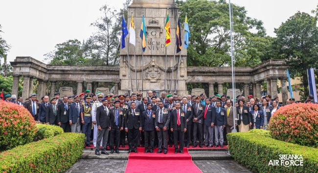 REMEMBRANCE DAY CEREMONY 2024 HELD IN COLOMBO