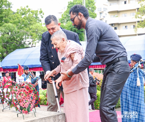 REMEMBRANCE DAY CEREMONY 2024 HELD IN COLOMBO