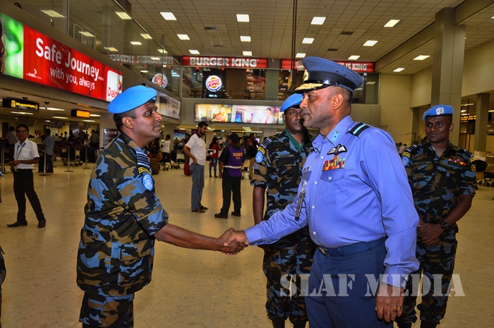 First Replacement Team Departs Country for United Nations Mission in The Republic of South Sudan