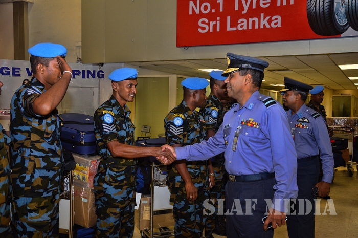 First Replacement Team Departs Country for United Nations Mission in The Republic of South Sudan