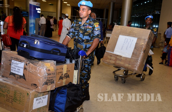 First Replacement Team Departs Country for United Nations Mission in The Republic of South Sudan