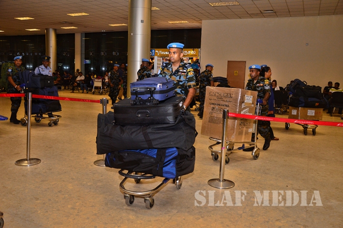 First Replacement Team Departs Country for United Nations Mission in The Republic of South Sudan