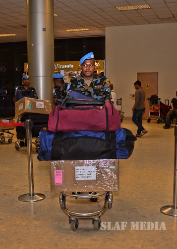 First Replacement Team Departs Country for United Nations Mission in The Republic of South Sudan