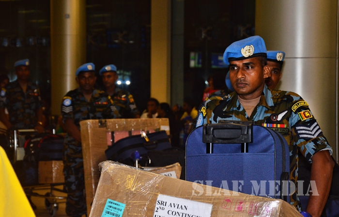 First Replacement Team Departs Country for United Nations Mission in The Republic of South Sudan