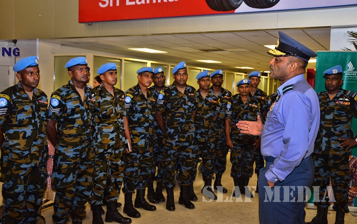 First Replacement Team Departs Country for United Nations Mission in The Republic of South Sudan