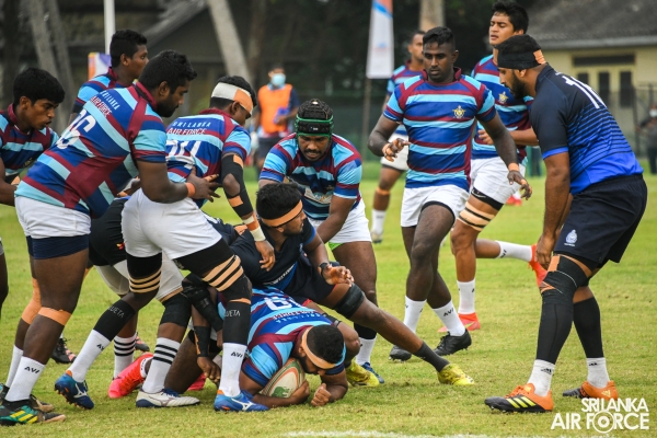 SLAF RUGBY LOCK HORNED WITH NAVY AT RATHMALANA