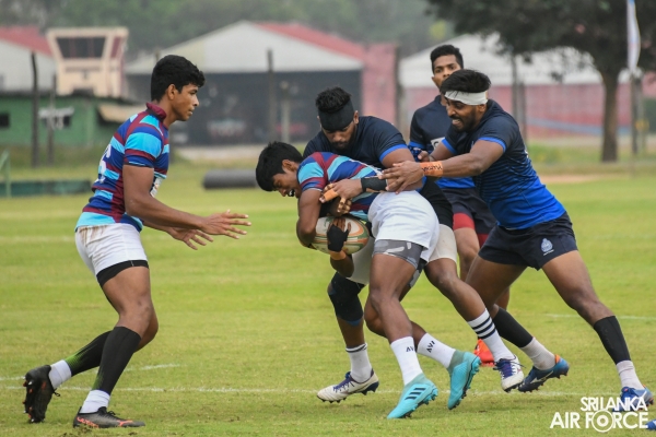 SLAF RUGBY LOCK HORNED WITH NAVY AT RATHMALANA