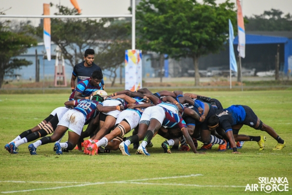 SLAF RUGBY LOCK HORNED WITH NAVY AT RATHMALANA