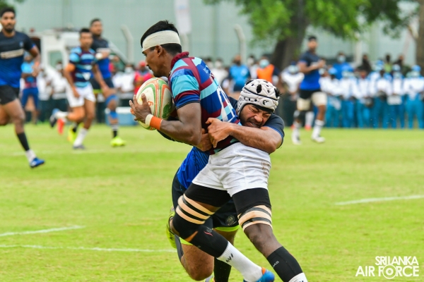 SLAF RUGBY LOCK HORNED WITH NAVY AT RATHMALANA