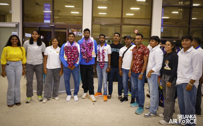 CORPORAL RUMESH THARANGA RETURNS HOME AFTER REMARKABLE INTERNATIONAL SUCCESS