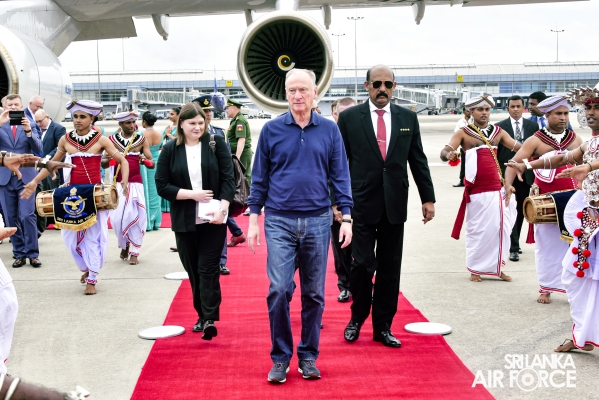 SECRETARY OF RUSSIAN SECURITY COUNCIL ARRIVES IN SRI LANKA