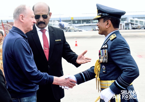SECRETARY OF RUSSIAN SECURITY COUNCIL ARRIVES IN SRI LANKA