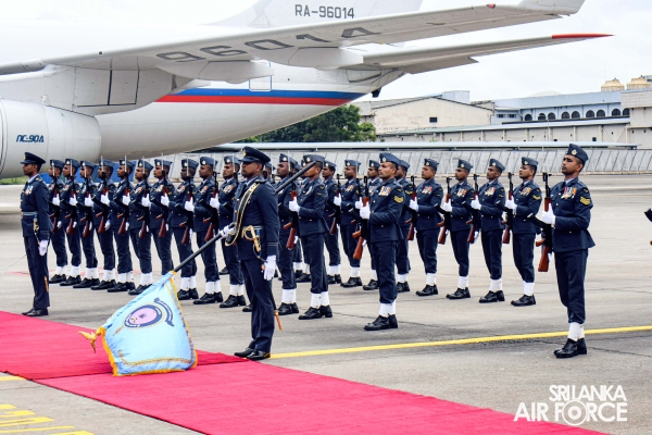 SECRETARY OF RUSSIAN SECURITY COUNCIL ARRIVES IN SRI LANKA