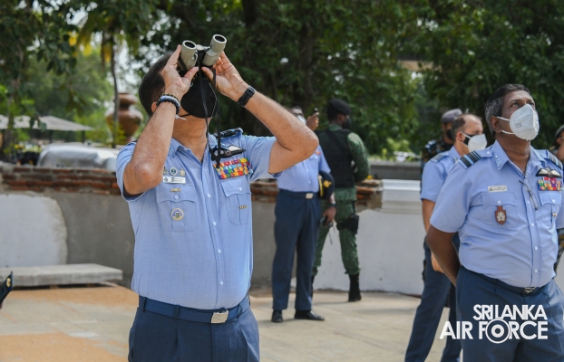 REHEARSALS COMMENCE FOR THE PLACING OF THE FINIAL ON THE TOP OF SANDAHIRU SEYA