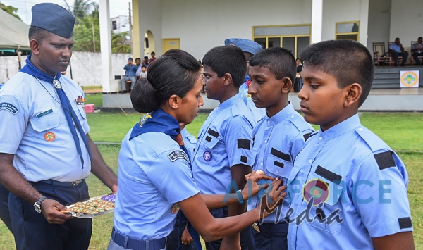 Air Scouts Membership Badge Awarding Ceremony